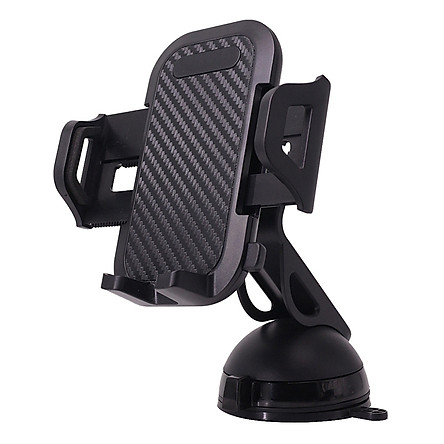 PHONE Bracket Grip Click Windshield and Dashboard Car Mount Holder for Universal CELL PHONES (Black)